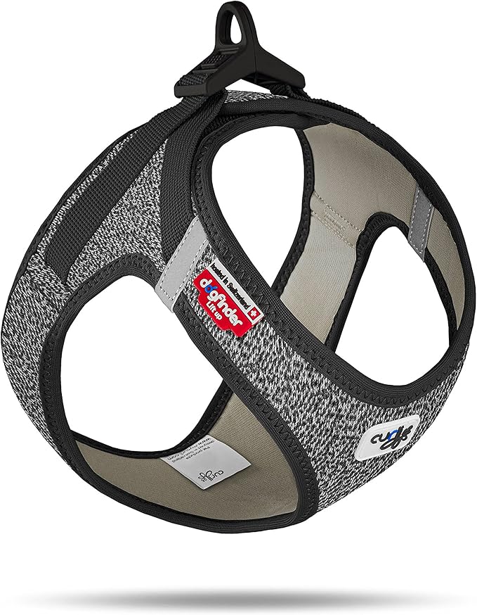 Vest Harness Merino curli Clasp Black L