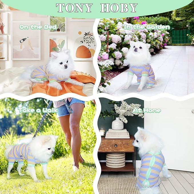 TONY HOBY Dog Pajamas 4 Legged