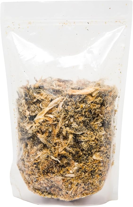 hotspot pets Freeze Dried Salmon Skin Flakes (1LB) 3-6 Fish