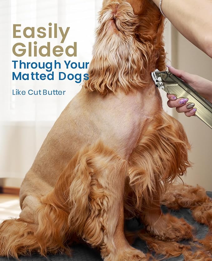 oneisall Dog Clippers for Grooming for Thick Heavy