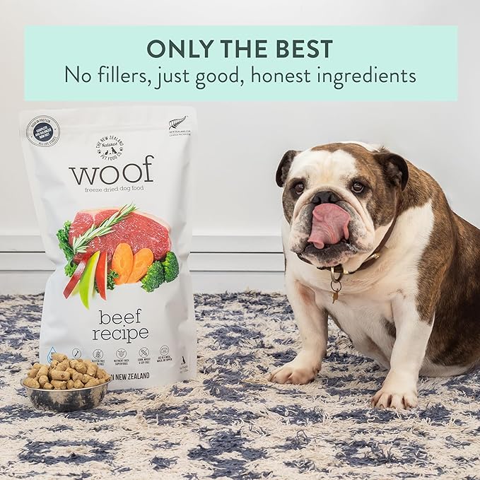 WOOF Freeze Dried Dog Food 9.9 oz