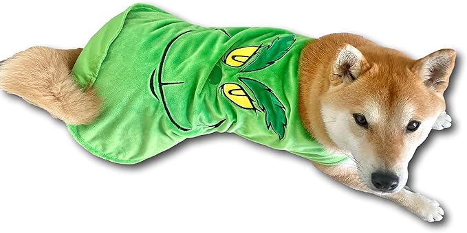 ComfyCamper Green Monster Dog Costume