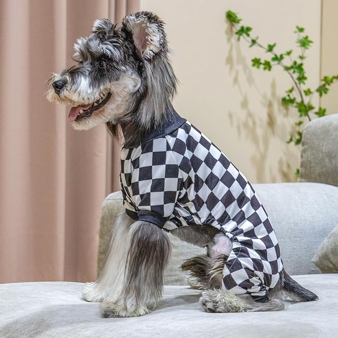 CuteBone Turtleneck Dog Pajamas Pet Clothes Thermal Dralon Onesie Cashmere High-Necked Puppy Pjs Coat GP01S