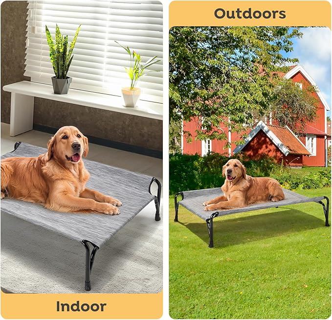 Veehoo Elevated Raised Dog Bed