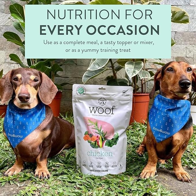 WOOF Freeze Dried Dog Food 9.9 oz