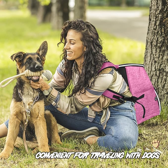 BAGLHER丨Dog Travel Bag Backpack 2 Silicone 2 Food