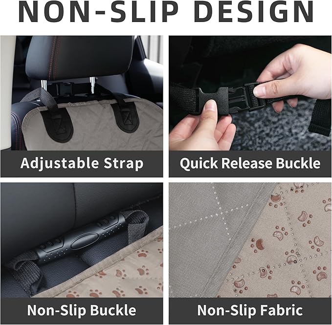 Easy-Going Waterproof Dog Car Seat Cover
