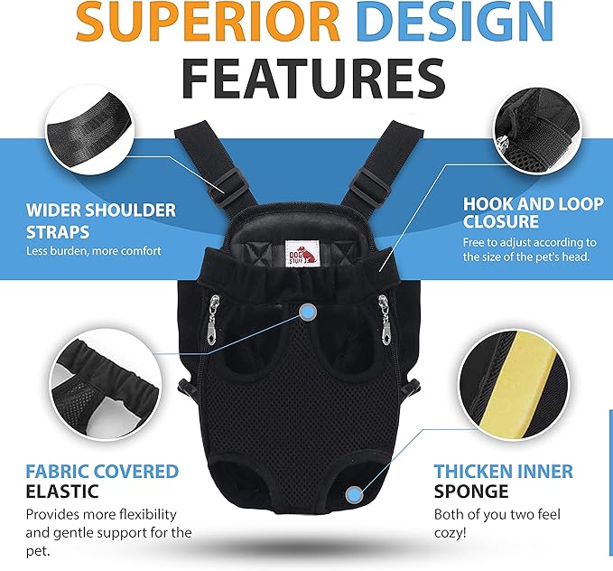 Medium Size Dog Carrying Backpack by Dogstuff