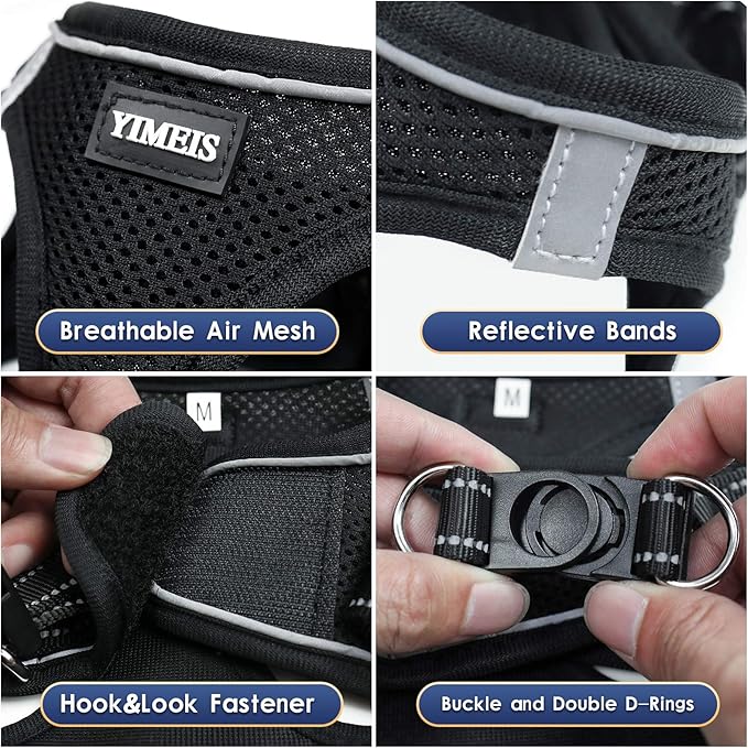 YIMEIS Dog Harness and Leash Set
