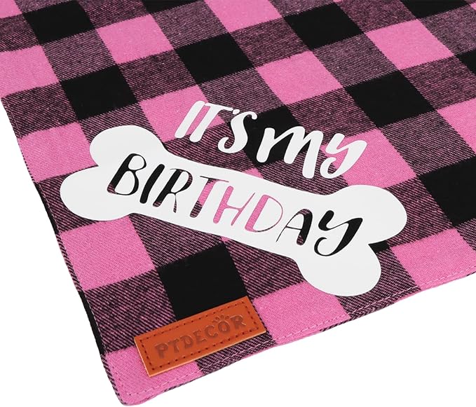 PTDECOR Dog Birthday Party Supplies