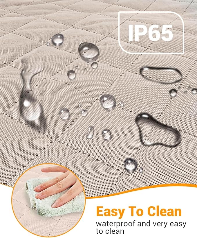 Dog Car Seat Cover 600D Heavy 100% Waterproof