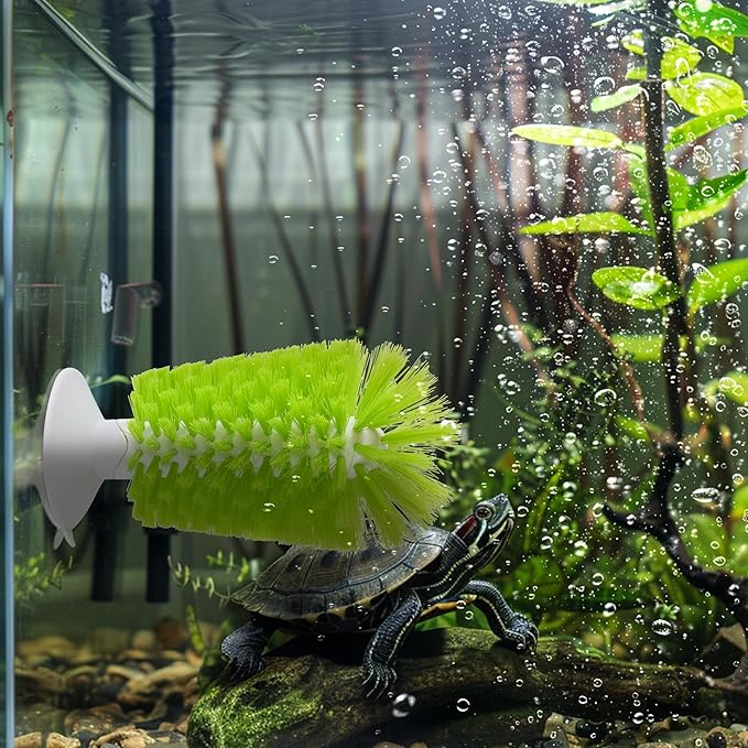 Turtle Brush with Suction Cup