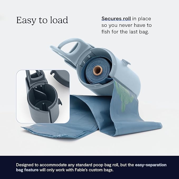 FABLE Waste Bag Holder 3 Bag (45 Bags),
