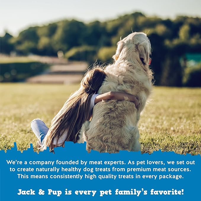 Jack&Pup for Dogs Bladder Bully Sticks for Small Dogs 6 Inch (10 Pack)