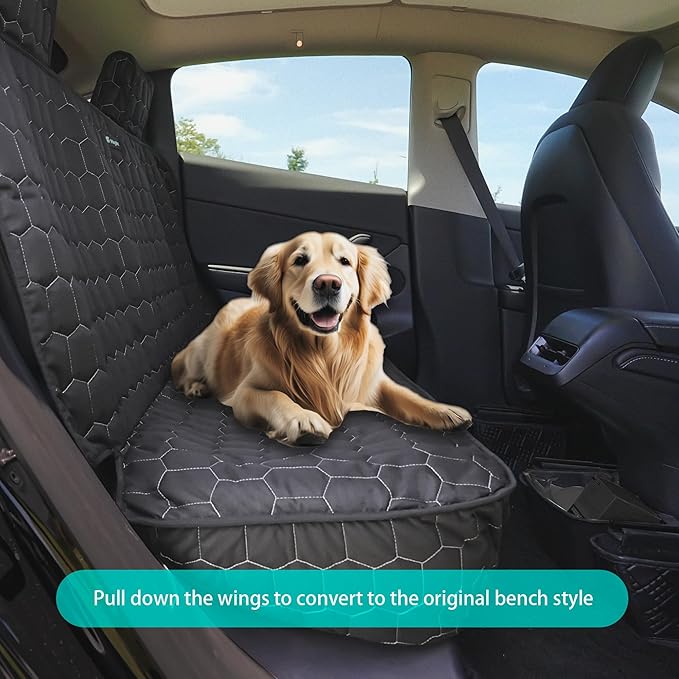 Dog Seat Covers for Tesla Model Y Back Seat Cover for Kids