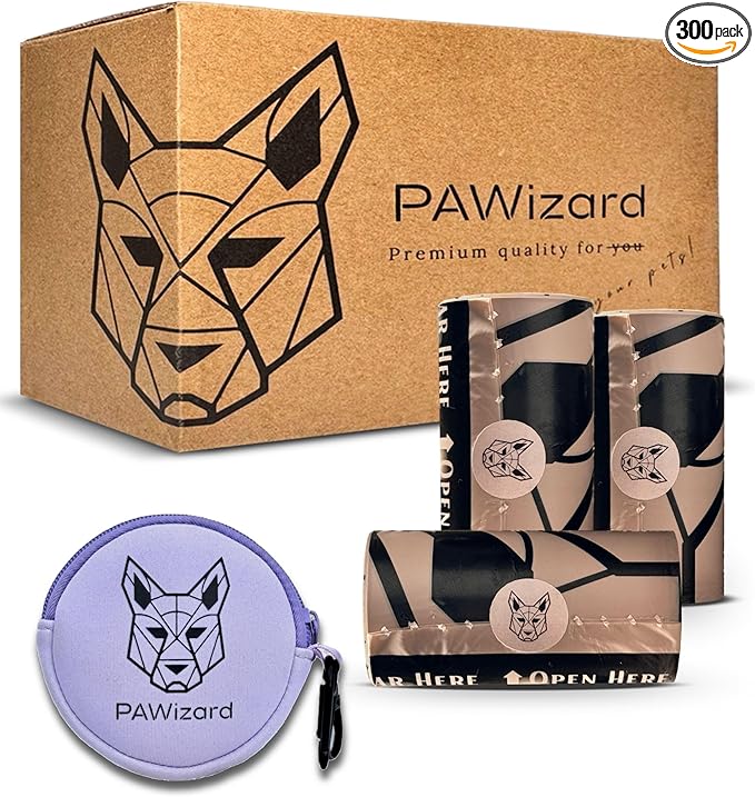 100% Home Compostable 300 Count, 2-in-1, Thick,