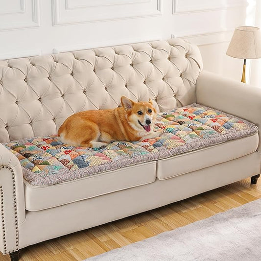 Garden Chic Cotton Protective Couch Cover Design,70x180 cm/27.6x70.9