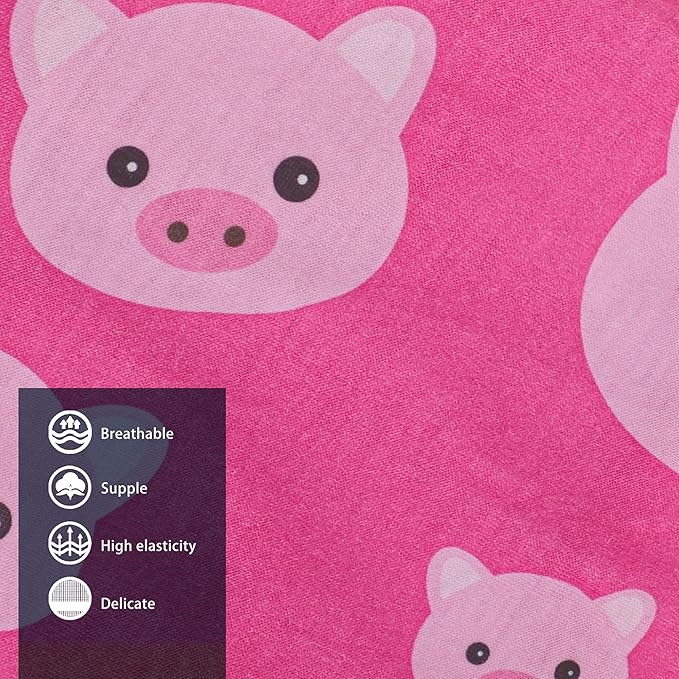 Adorable Pink Pig Dog Shirt: Lightweight Polyester Cartoon Puppy Vest, Small Medium & Large Dog T-Shirt, Summer Pet Clothes, Cute Dog Apparel, Breathable Dog Tank Top M