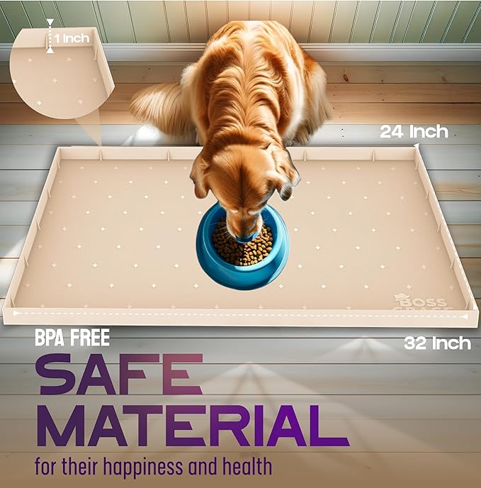32x24x1” XL Dog Food Mat