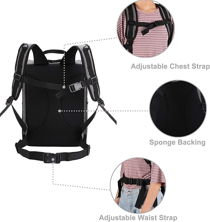 Apollo Walker Pet Carrier Backpack for Large/Small Cats and Dogs