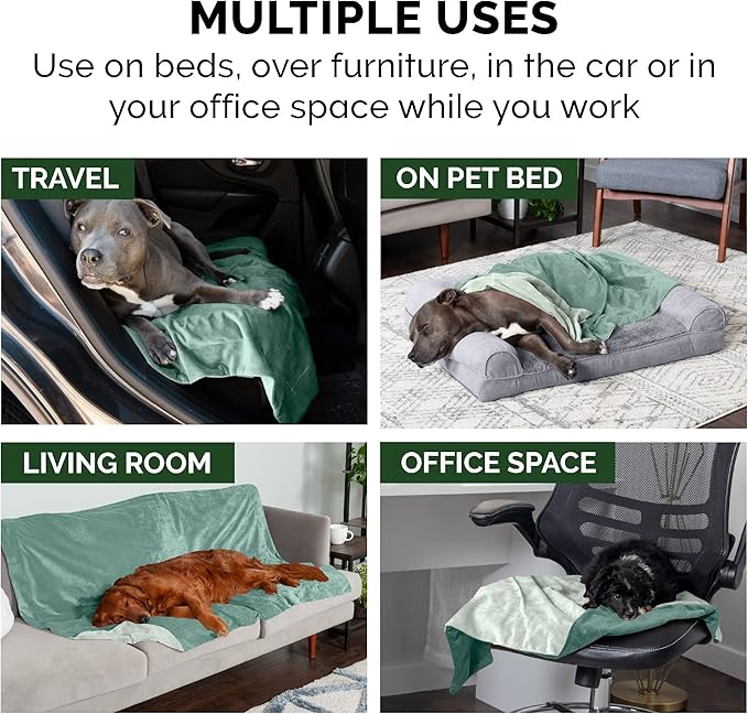 Furhaven Waterproof Throw Blanket for Dogs & Indoor Cats