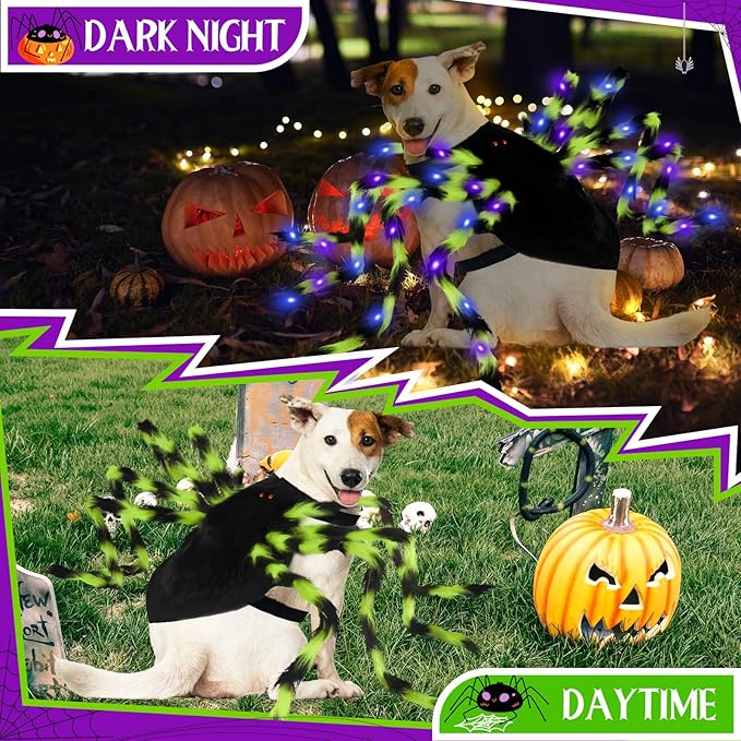 Dog Halloween Costumes 64 LED,