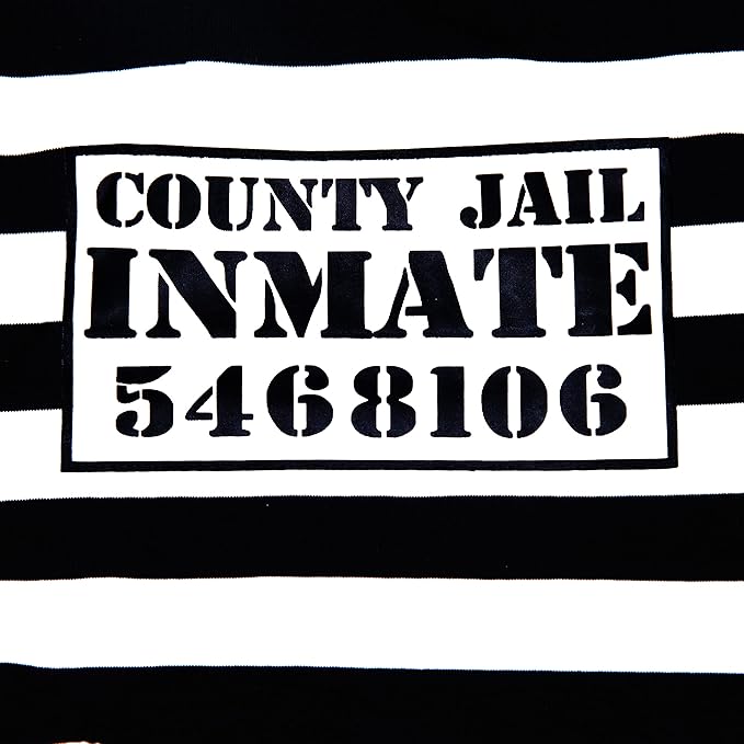 Halloween Pet Dog Costume Furry Inmate