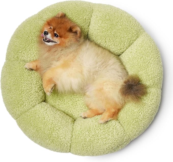 Lesure Calming Small Dog Bed 25 lbs, 23"