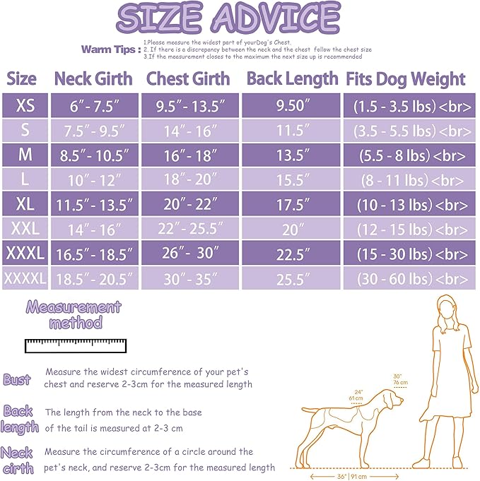 Paiaite Dog Clothes Fashionable Sleeveless Pet Vest: 'Little Miss Sassy' Printed Cotton Dog Shirt, Ideal for Small, Medium, and Large Breeds, Ensuring Comfort and Breathability Purple L