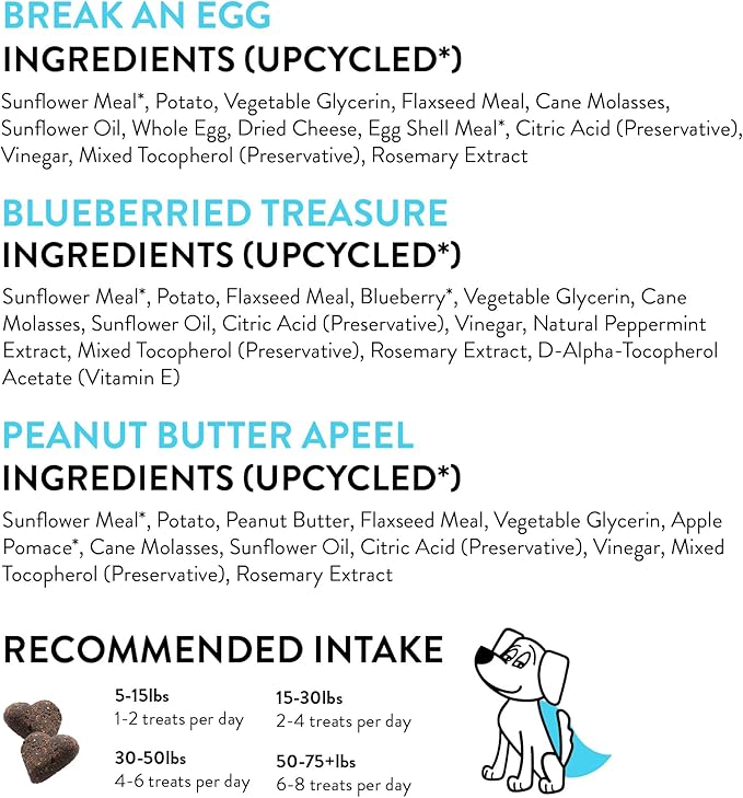 Shameless Pets Soft-Baked Dog Treats 3-Pack -