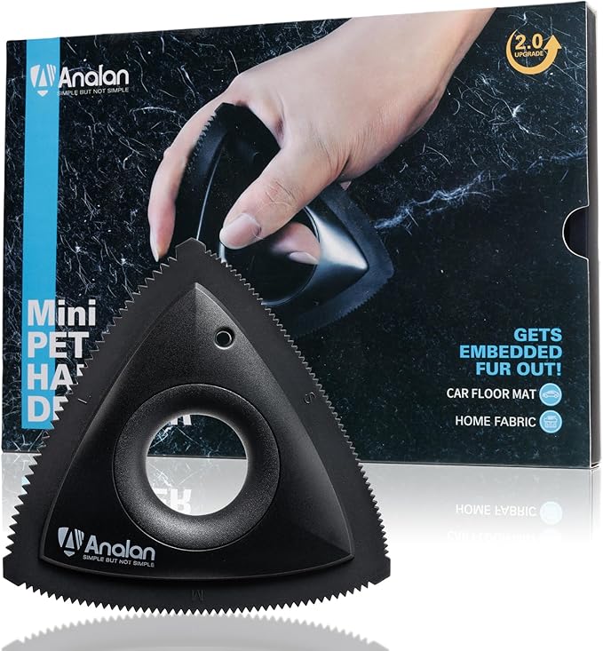 Analan Mini Pet Hair Remover for Car Detailing Supplies
