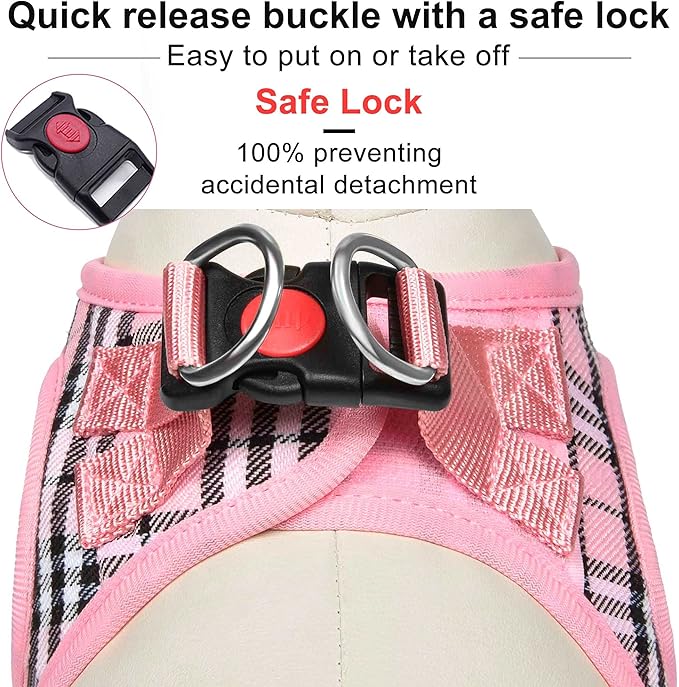 Dog Harness Step-in Breathable Puppy Cat Dog Vest
