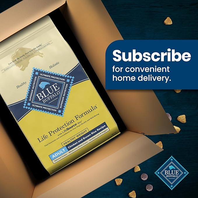 Blue Buffalo Life Protection Formula Natural Adult Healthy Weight Dry Dog Food 15-lb