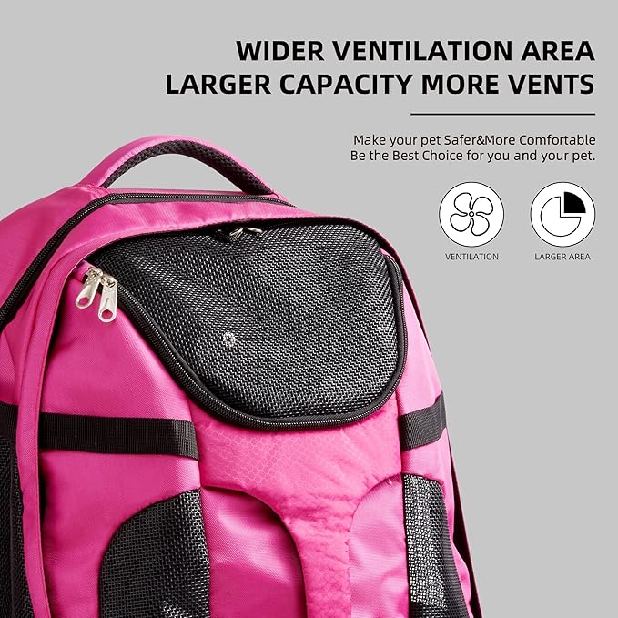 Pet Carrier Bag Backpack for Small Medium Dog&Cat