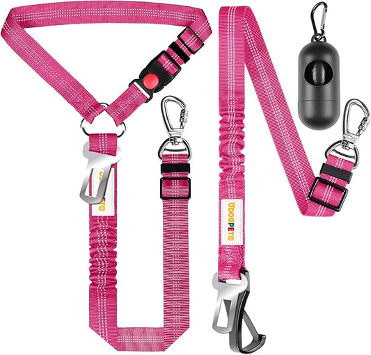 Dog Seat Belt for Car 4-in-1 Dog