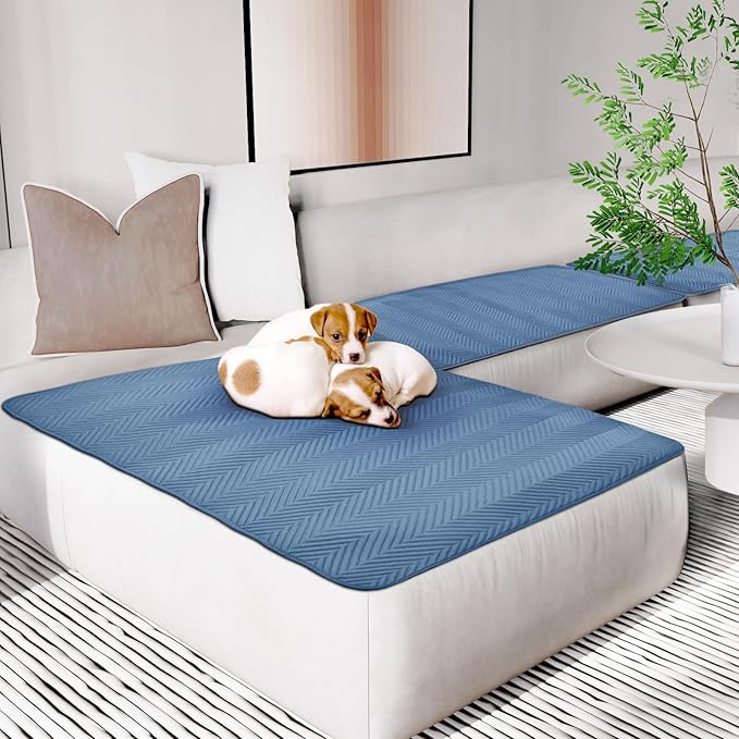 Double-Sided Waterproof Dog Blanket for Couch Cover 40x50 Inches