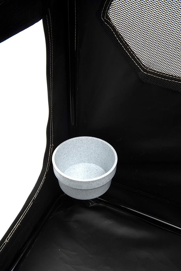 Lixit Quick Lock Removable Dog Kennel Bowls for Wire and Soft Sided Crates (20oz Soft Crate