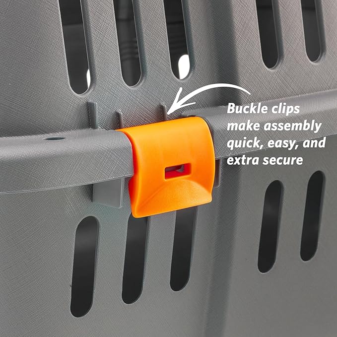 Ferplast Jet Pet Carrier: Value Dog Carrier Suitable for Toy Dog Breeds & Small Cats 18.51L x 12.6W x 11.42H inches,