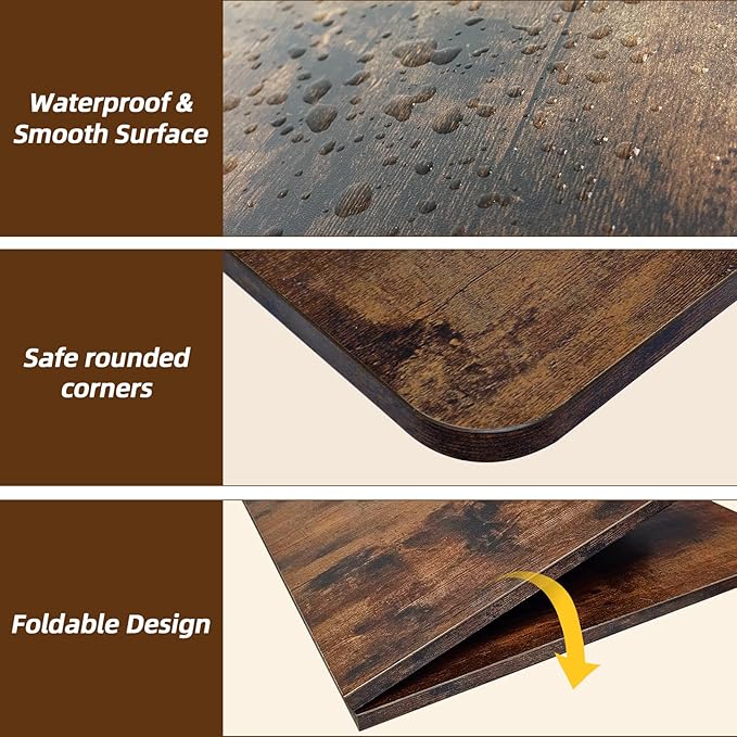 Dog Crate Topper Wood 36 Inch Dog Crate Topper Crate Table Topper Collapsible Dog Kennel Topper for Decorative Dog Crate 36 Inch