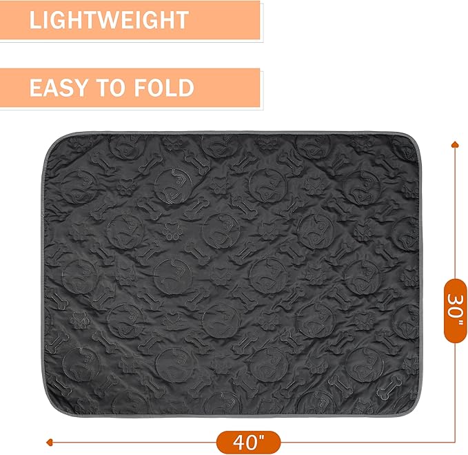 Kritter Planet Pack of 2 Waterproof Dog Bed Pad 30 x 40 inch