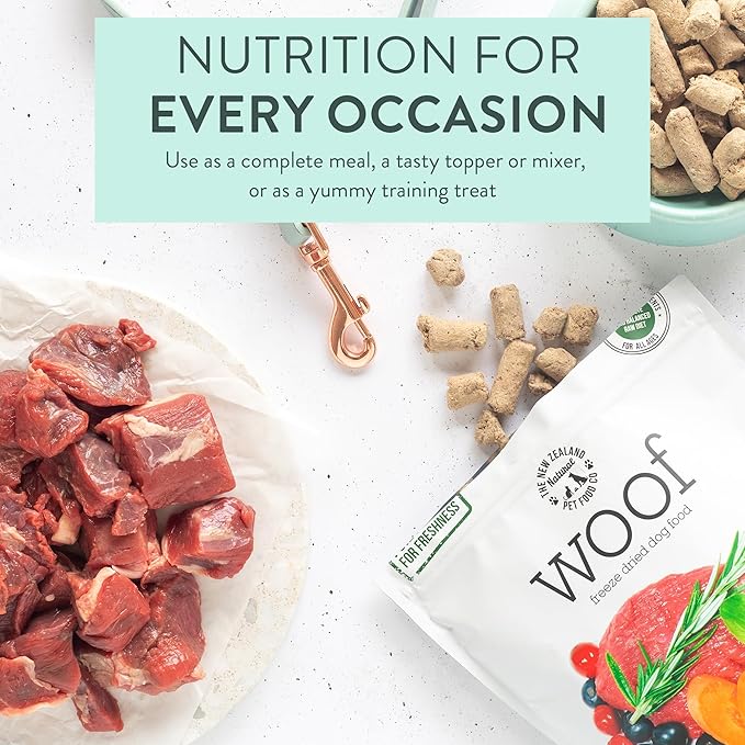 Woof Freeze Dried Dog Food 1.76 oz