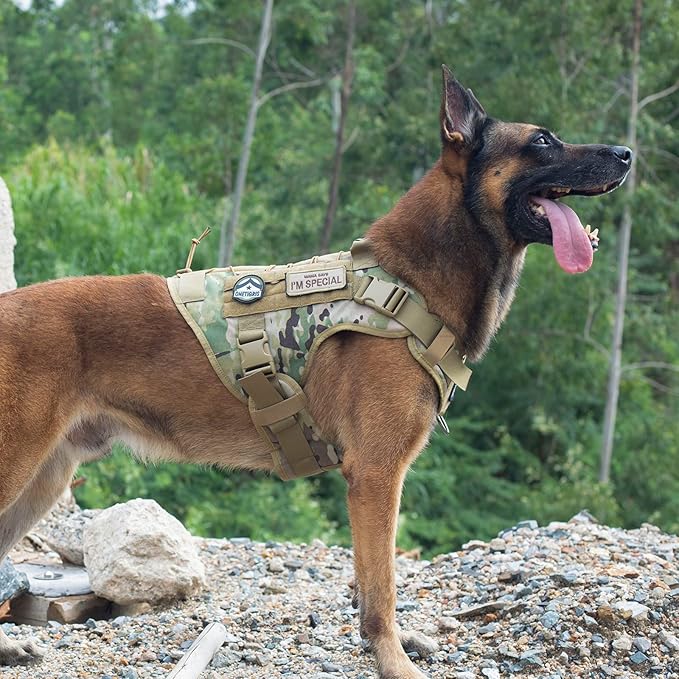 Tactical Dog Harness Vest with Handle