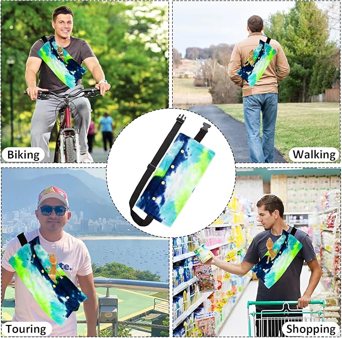 Adjustable Lizard Leather Leash Harness and Bearded Dragon Carriers Sling