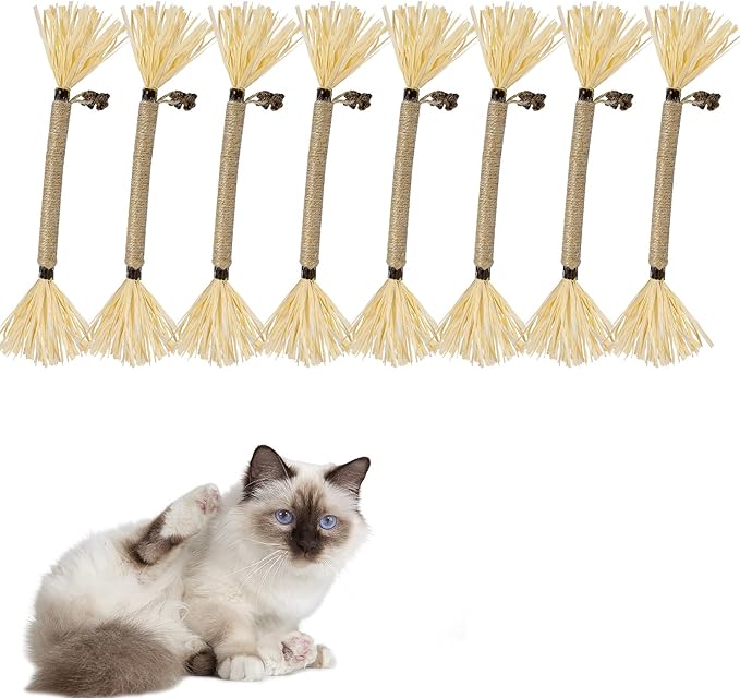 8 Pack Silvervine Sticks for Cats (8 Sticks)