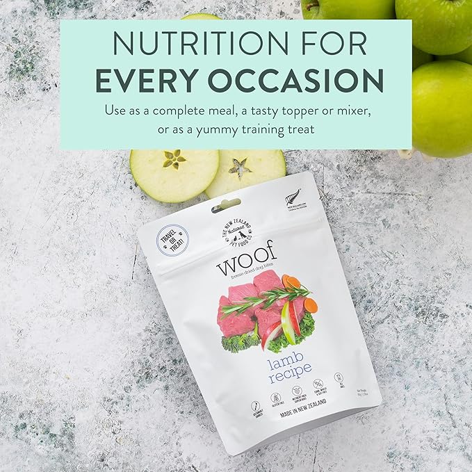 Woof Freeze Dried Dog Food 1.76 oz