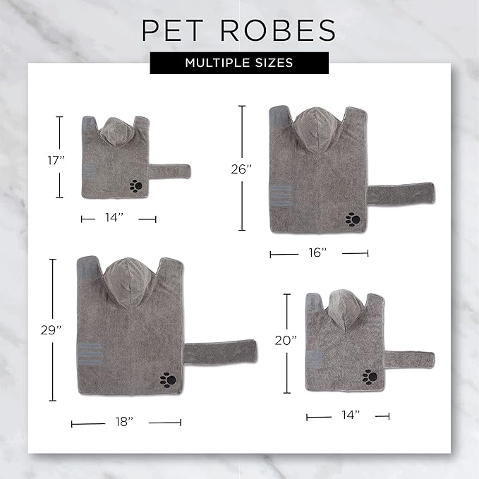 Bone Dry Pet Robe Collection