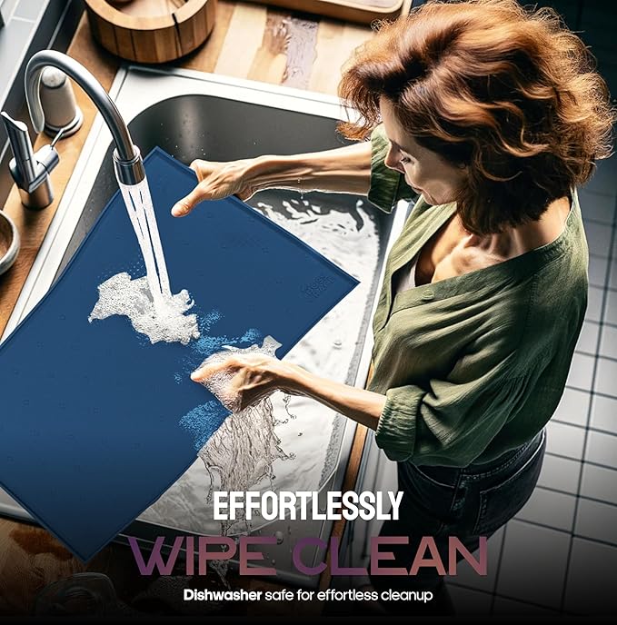 Dog Food Mat 24x15” Large