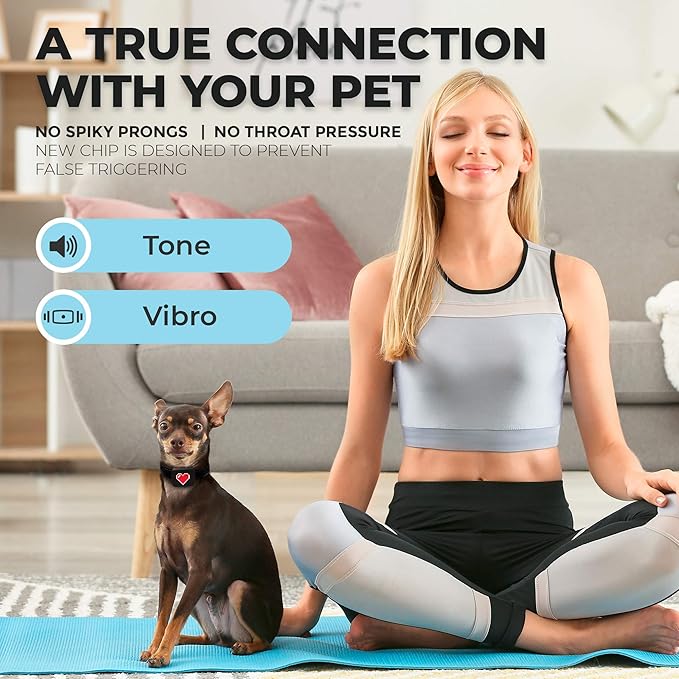 Small Dog Bark Collar Rechargeable 5-15lbs -