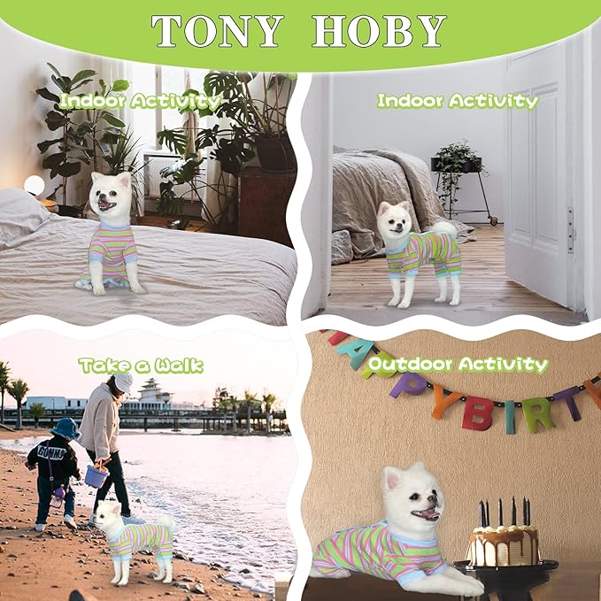 TONY HOBY Dog Pajamas 4 Legged