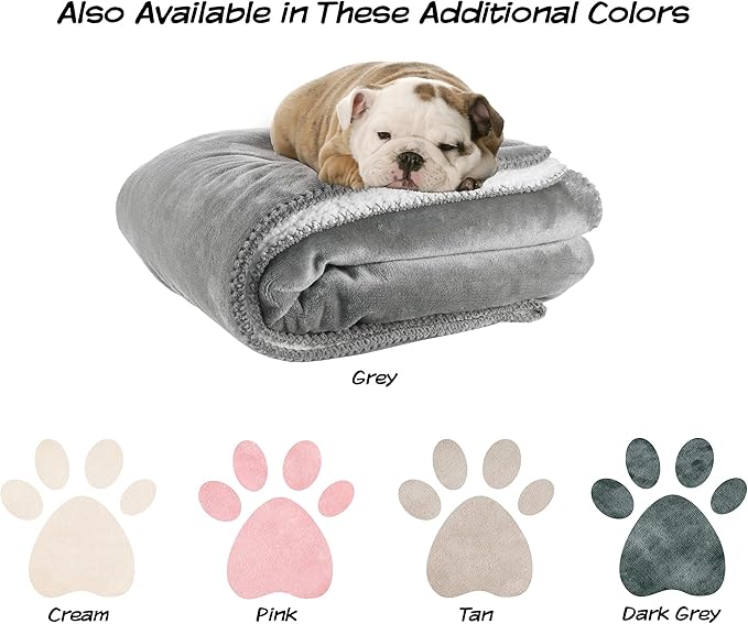 PETMAKER Waterproof Pet Blanket 50x60-Inch Reversible